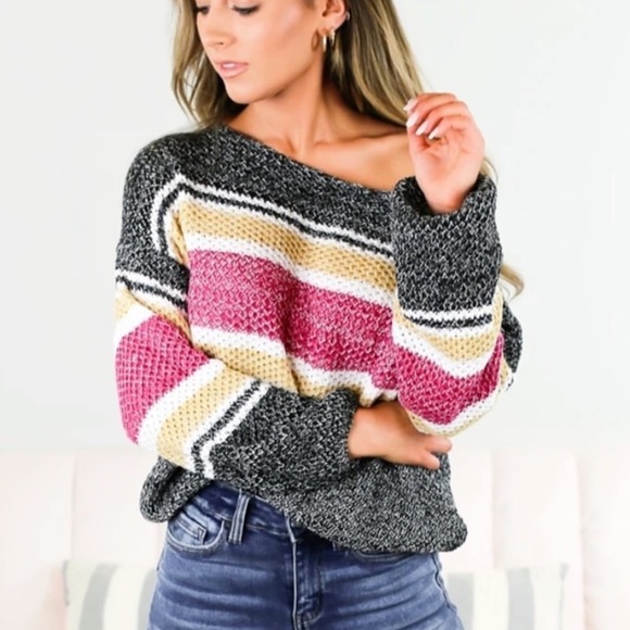 Sweaters - Multi colored sweater